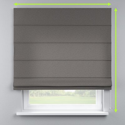 Lined Roman blind