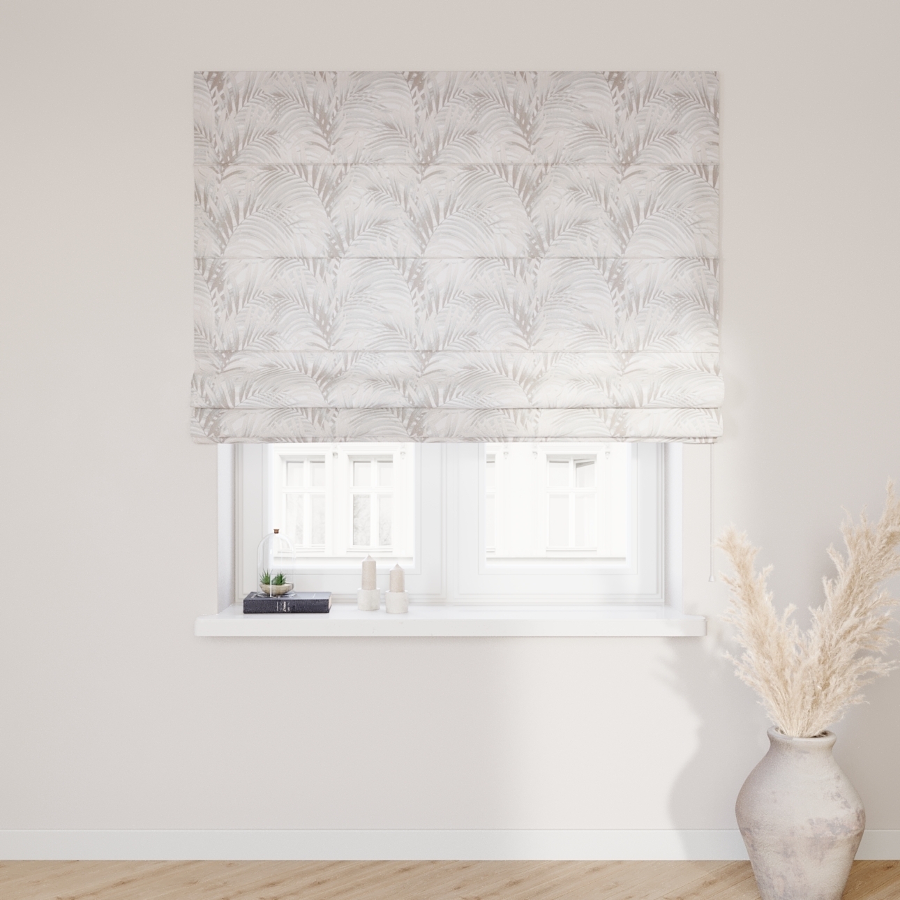 Foldegardin Capri med foring