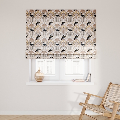 Foldegardin Capri med foring