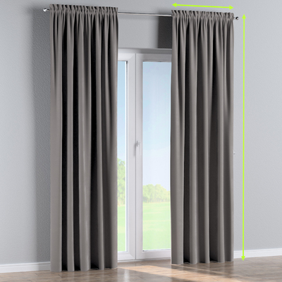 Slot and frill lined curtain