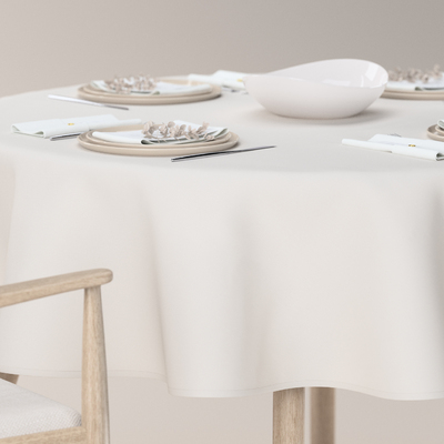 Runde borddug fra kollektionen Linen, Stof: 392-04