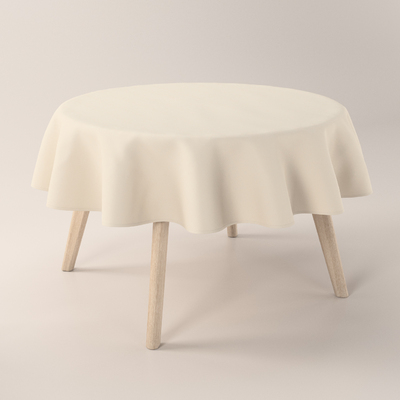 Runde borddug fra kollektionen Linen, Stof: 392-05