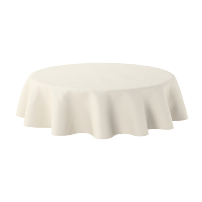 Runde borddug fra kollektionen Cotton Panama, Stof: 702-45