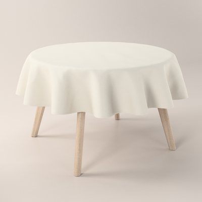 Runde borddug fra kollektionen Cotton Panama, Stof: 702-45