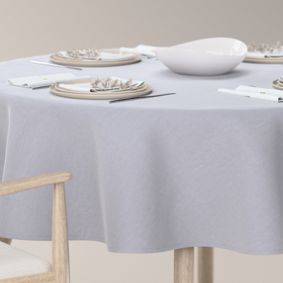 Obrus okrągły w kolekcji Velvet, tkanina: 704-24
