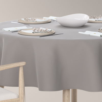 Round tablecloth in collection Velvet, fabric: 704-11