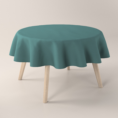 Round tablecloth in collection Linen, fabric: 159-09