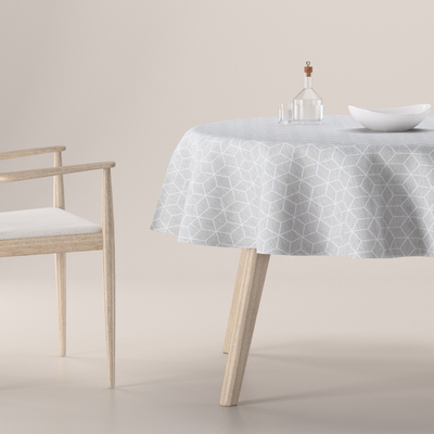 Round tablecloth in collection Sunny, fabric: 143-50