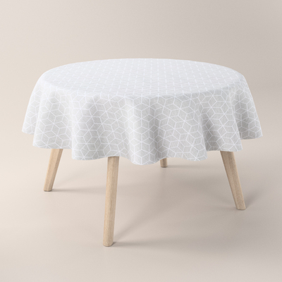 Round tablecloth in collection Sunny, fabric: 143-50