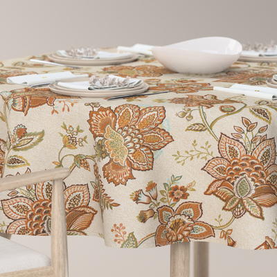 Rond tafelkleed van de collectie Intenso Premium, Stof: 144-27