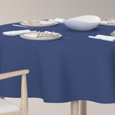 Runde borddug fra kollektionen Crema, Stof: 144-74