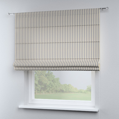 Foldegardin Torino<br/>Med løbegang til gardinstang fra kollektionen Quadro, Stof: 136-02