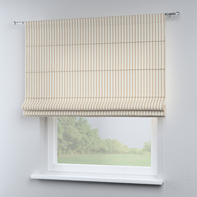Foldegardin Torino<br/>Med løbegang til gardinstang fra kollektionen Quadro, Stof: 136-07