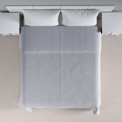 Couvre-lit matelassé à motif losanges dans la collection Velvet, Tissu: 704-16