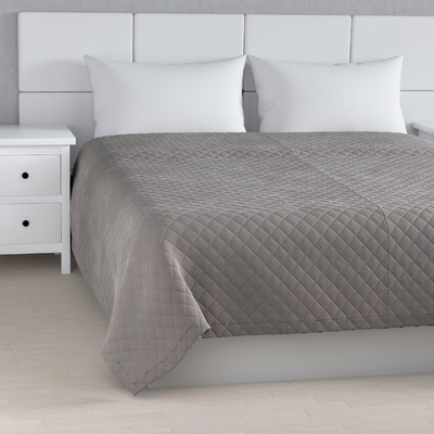Velvet diamond quilted throw in collection Velvet, fabric: 704-11