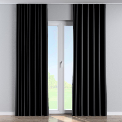 Zasłona na taśmie wave w kolekcji Velvet, tkanina: 704-17