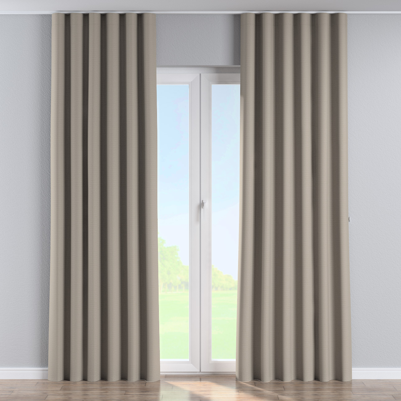 Wellenvorhang, beige, Dimout 300 cm (269-11) günstig online kaufen