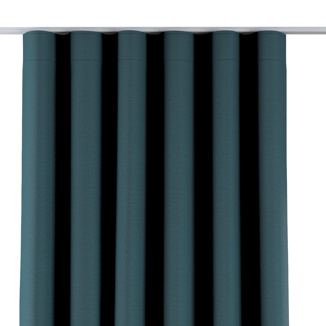 Wellenvorhang, blau, Blackout Soft (269-24) günstig online kaufen