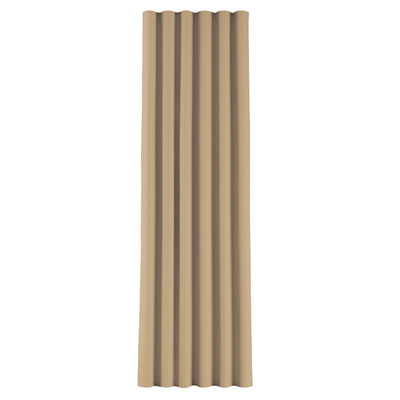 Zasłona na taśmie wave w kolekcji Blackout Semi (Dimout), tkanina: 269-44