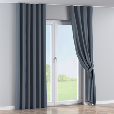 Wellenvorhang von der Kollektion Dimout, Stoff: 269-50