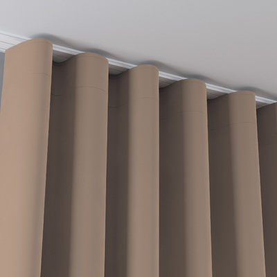 Wave Curtain in collection Crema, fabric: 144-67