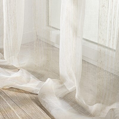 Zasłona na taśmie wave w kolekcji Natural Touch, tkanina: 128-15