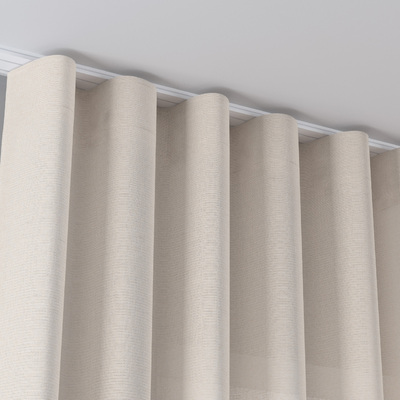 Zasłona na taśmie wave w kolekcji Natural Touch, tkanina: 128-16