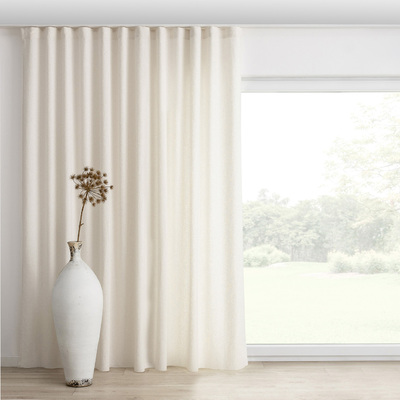 Wave-Gardin 1 stk. fra kolleksjonen Boucle Mist, Stoffets bredde: 145-58
