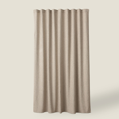 Zasłona na taśmie wave w kolekcji Boucle Mist, tkanina: 145-43
