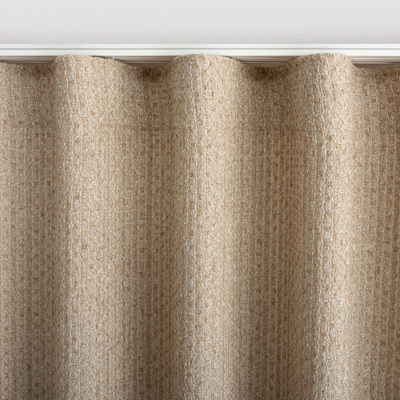 Wave Gardin 1 stk. fra kollektionen Boucle Mist, Stof: 145-57