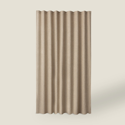 Wave Gardin 1 stk. fra kollektionen Boucle Mist, Stof: 145-57