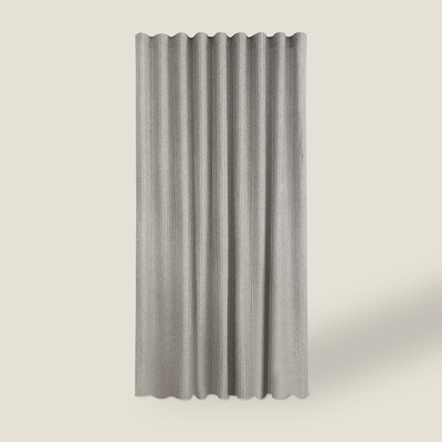 Wave Gardin 1 stk. fra kollektionen Boucle Mist, Stof: 145-58