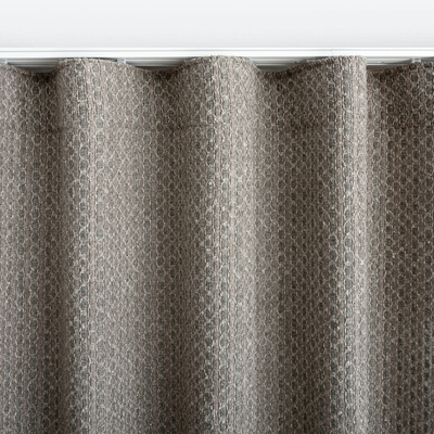 Wave Gardin 1 stk. fra kollektionen Boucle Mist, Stof: 145-59