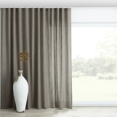 Wave Gardin 1 stk. fra kollektionen Boucle Mist, Stof: 145-59