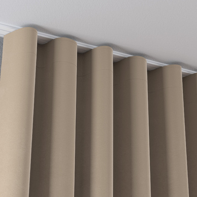 Wave Gardin 1 stk. fra kollektionen Crema, Stof: 145-60