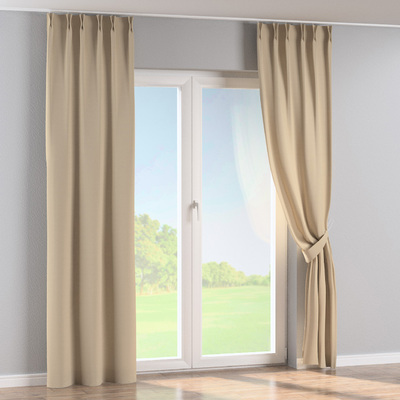 Gardin med dobbel fast læg 1 stk. fra kollektionen Cotton Panama, Stof: 702-47