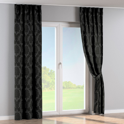 Gardin med dobbel fast brett 1 stk. fra kolleksjonen Damasco, Stoffets bredde: 613-32