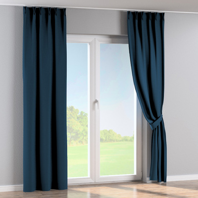 Gardin med dobbel fast læg 1 stk. fra kollektionen Cotton Panama, Stof: 702-48