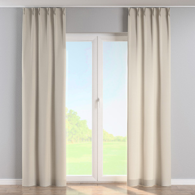 Gardin med dobbel fast læg 1 stk. fra kollektionen Cotton Panama, Stof: 702-45