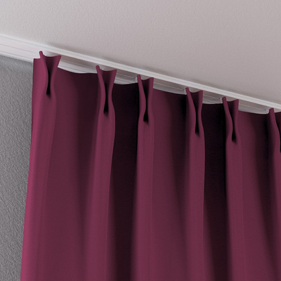 Gardin med dobbel fast læg 1 stk. fra kollektionen Cotton Panama, Stof: 702-32