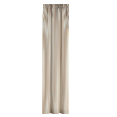 Vorhang mit flämischen 2-er Falten von der Kollektion Quadro, Stoff: 136-07