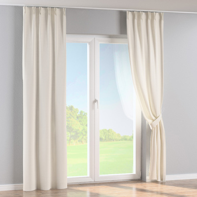 Gardin med dobbel fast læg 1 stk. fra kollektionen Cotton Panama, Stof: 702-49