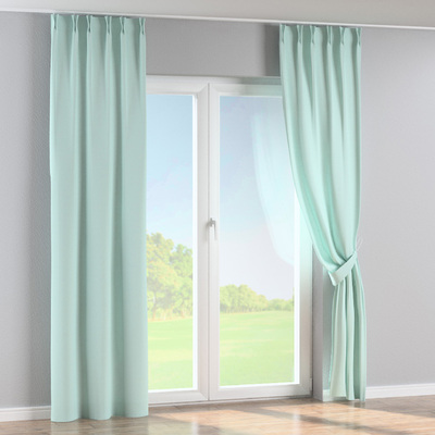 Gardin med dobbel fast læg 1 stk. fra kollektionen Cotton Panama, Stof: 702-10