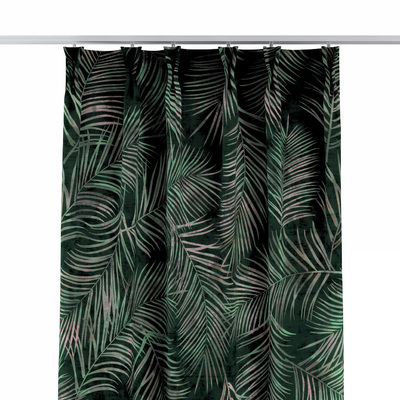 Double pinch pleat curtain