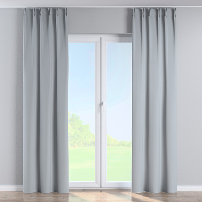 Double pinch pleat curtain
