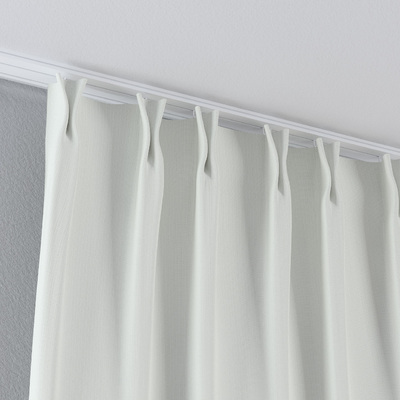 Double pinch pleat curtain in collection Dimout, fabric: 269-71