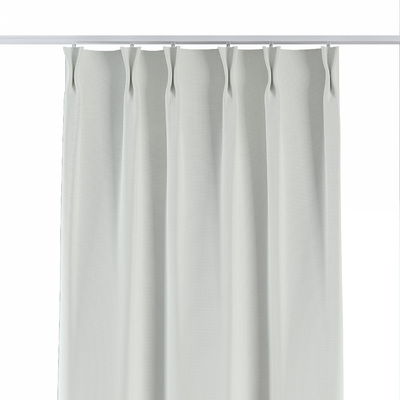 Double pinch pleat curtain