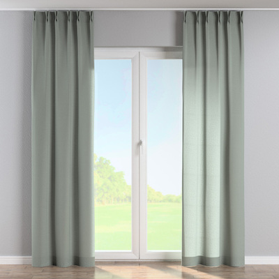 Double pinch pleat curtain