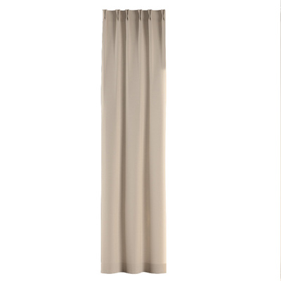 Gardin med dobbel fast læg 1 stk. fra kollektionen Linen, Stof: 392-10