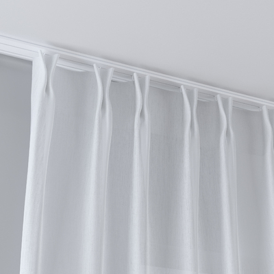 Zasłona na haczykach flex podwójnych w kolekcji Delicate Premium, tkanina: 144-57